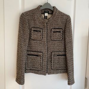 J.Crew Brown Tweed Jacket